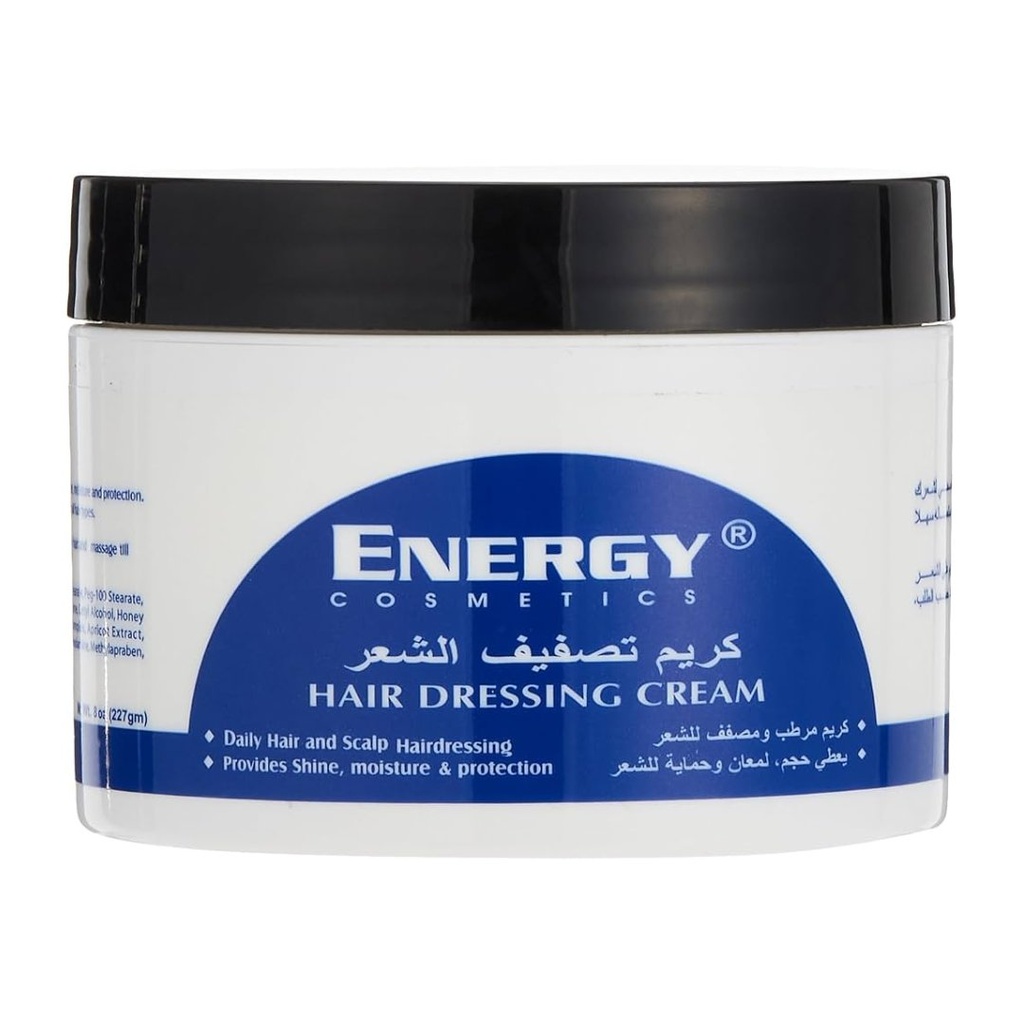 * Energy Cosmetics Hair Dressing Cream, 237ml