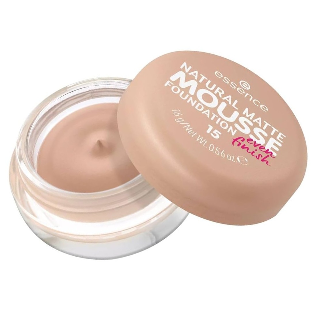 * Essence Natural Matte Mousse Foundation - 15