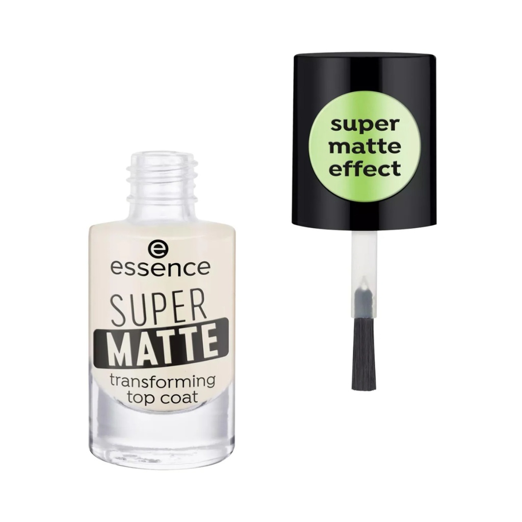 * Essence Super Matte Transforming Top Coat, 8ml