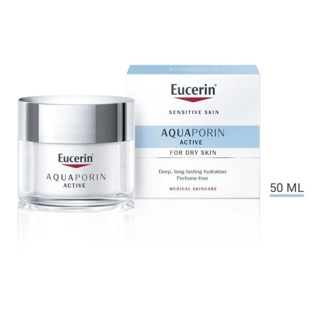 * Eucerin Aquaporin Active Cream, 50ml - Dry Skin