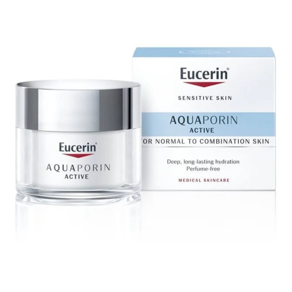 * Eucerin Aquaporin Active Cream, 50ml - Normal to Combination