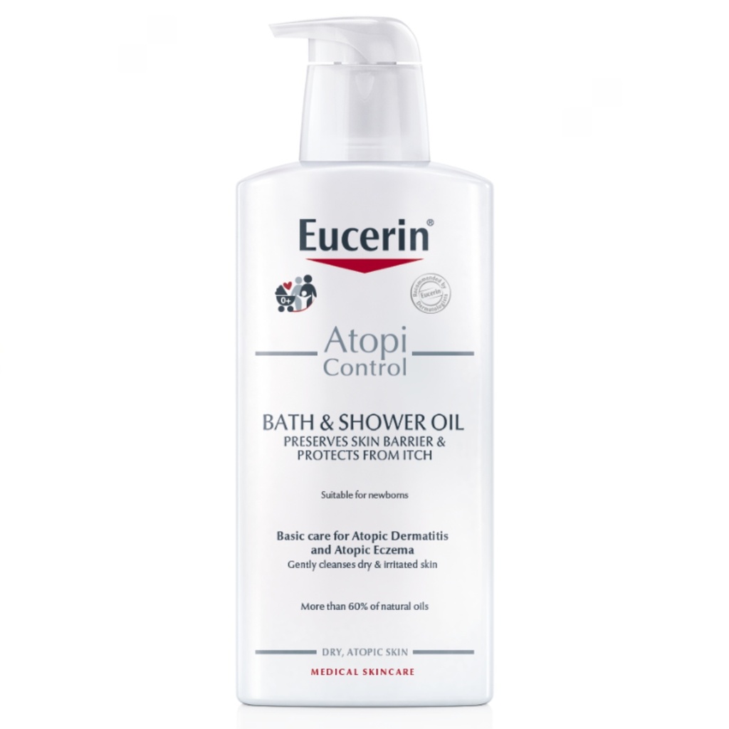 * Eucerin AtopiControl Bath & Shower Oil, 400ml