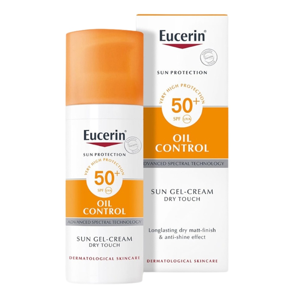 * Eucerin Oil Control Sun Gel-Cream Dry Touch, 50ml