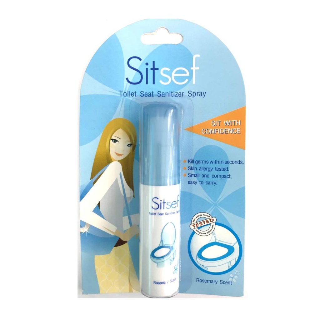 * Fcp Sitsef Toilet Seat Sanitizer Spray, 15ml