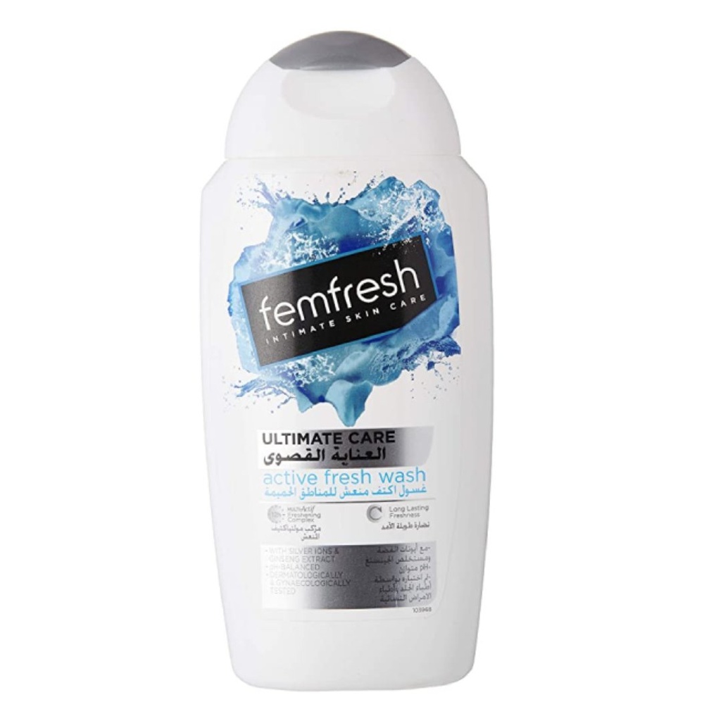 * Femfresh Ultimate Care Fresh Wash, 250ml - OFFER (Twin Pack 25% Off)