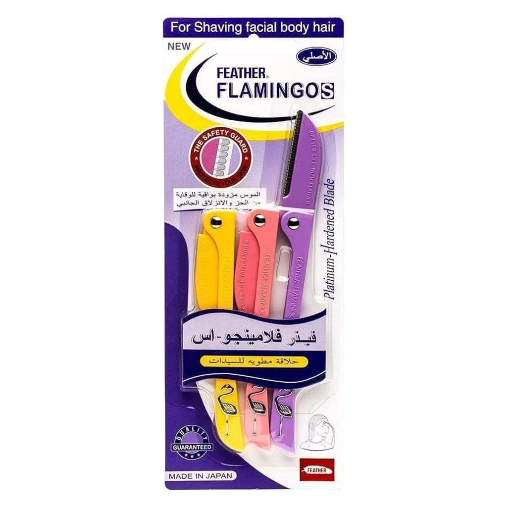 * Feather Flamingo - S Razors, 3’s