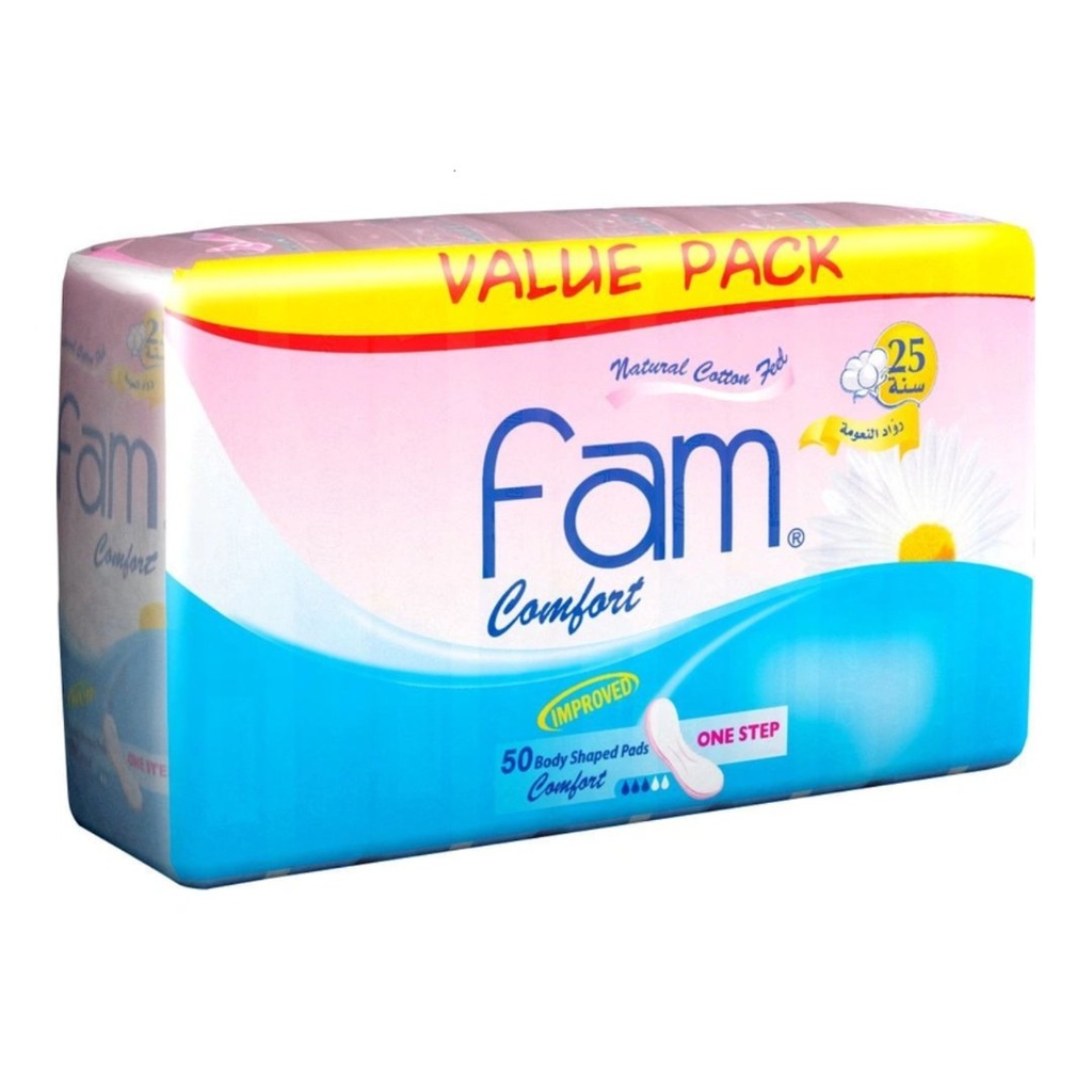 * Fam Comfort One Step Economy Pack, 50's