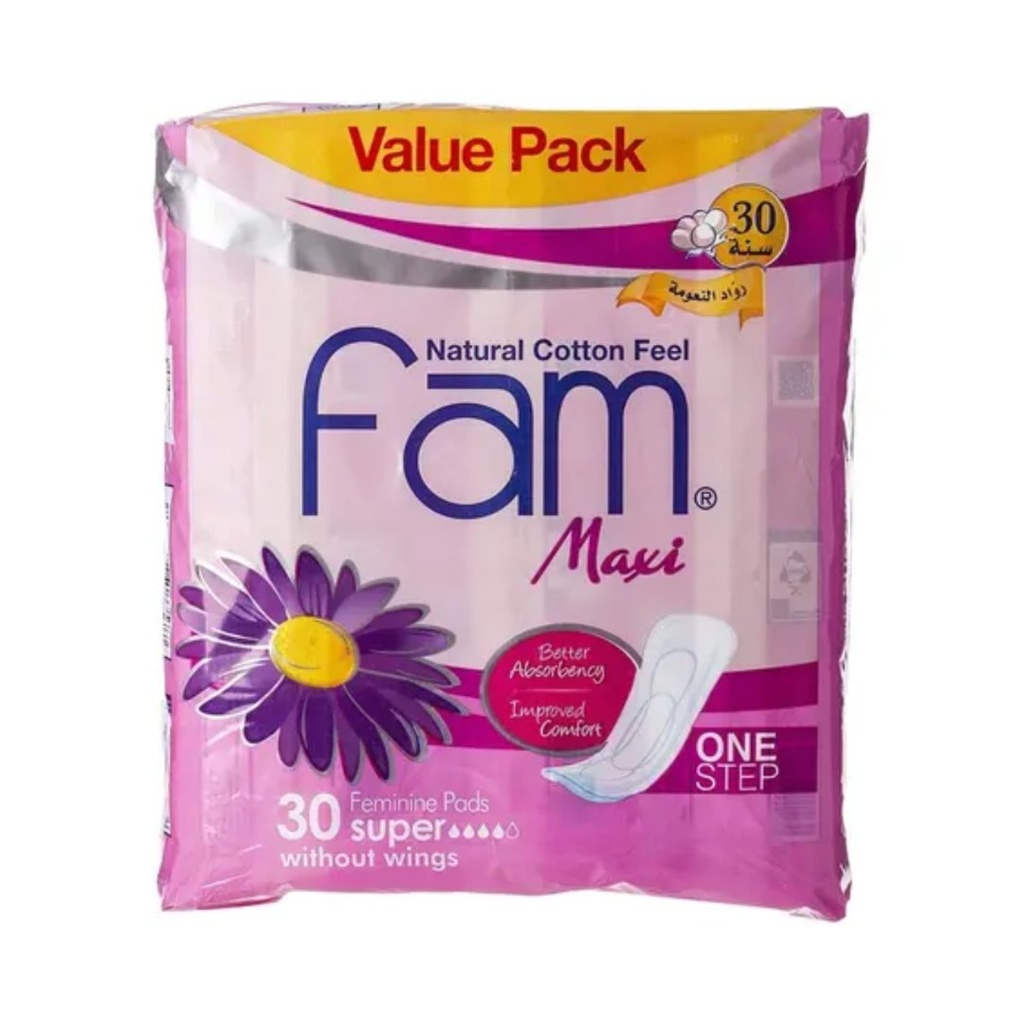 * Fam Maxi One Step Economy Pack, 30's