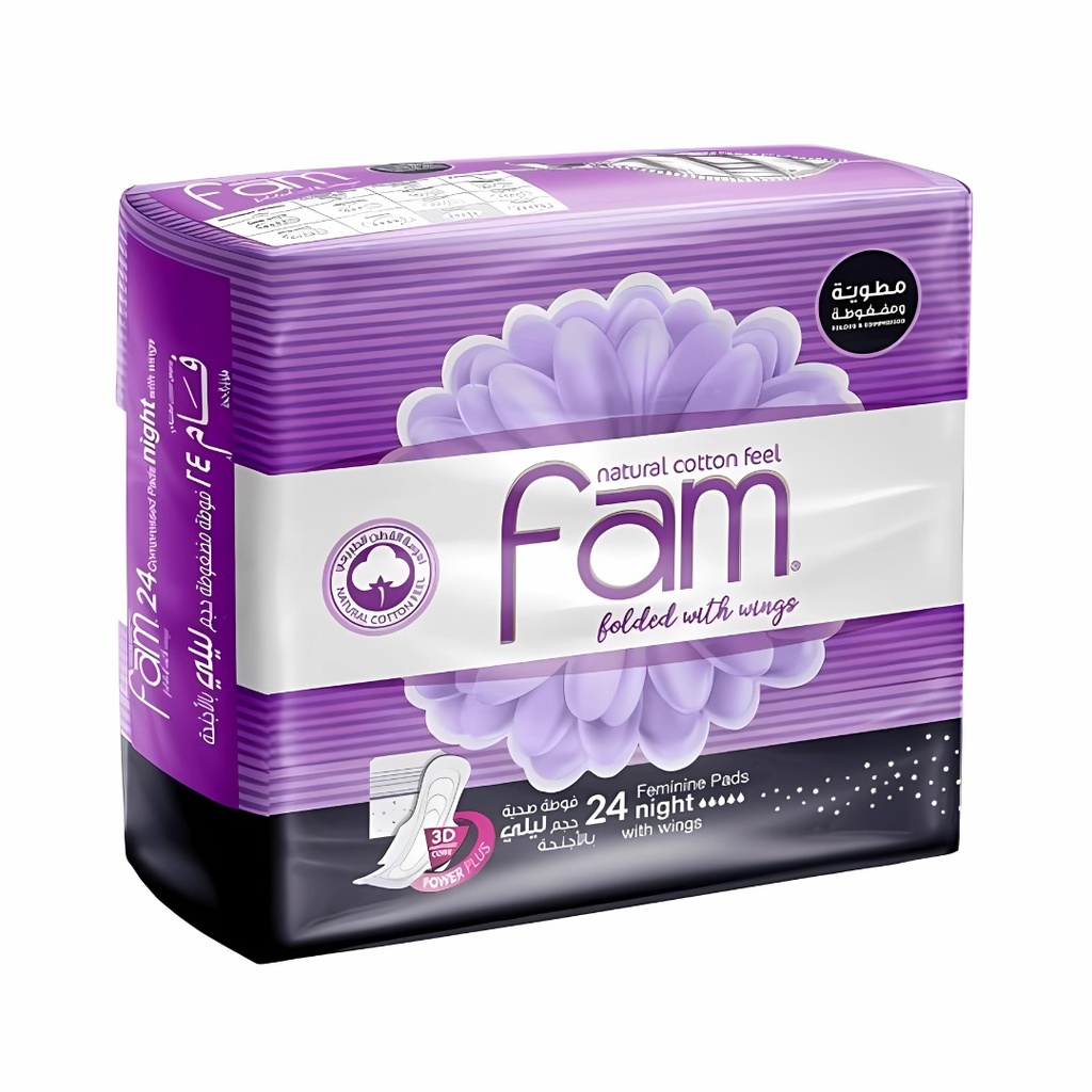 * Fam Tri-Fold Night With Wings, 24's