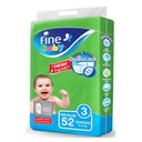 * Fine Baby Diaper Size 3 - Medium, 52's