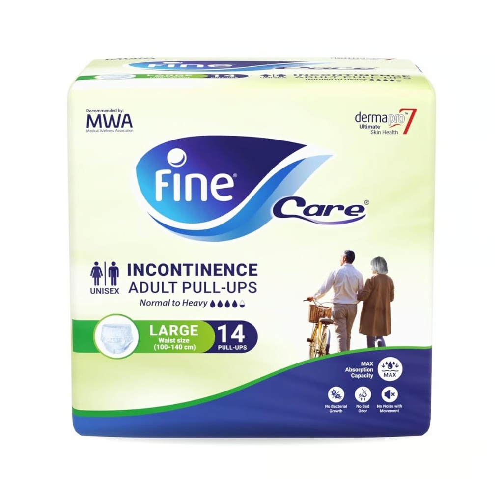 * Fine Care Adult Pull-Up Diaper Large, 14's