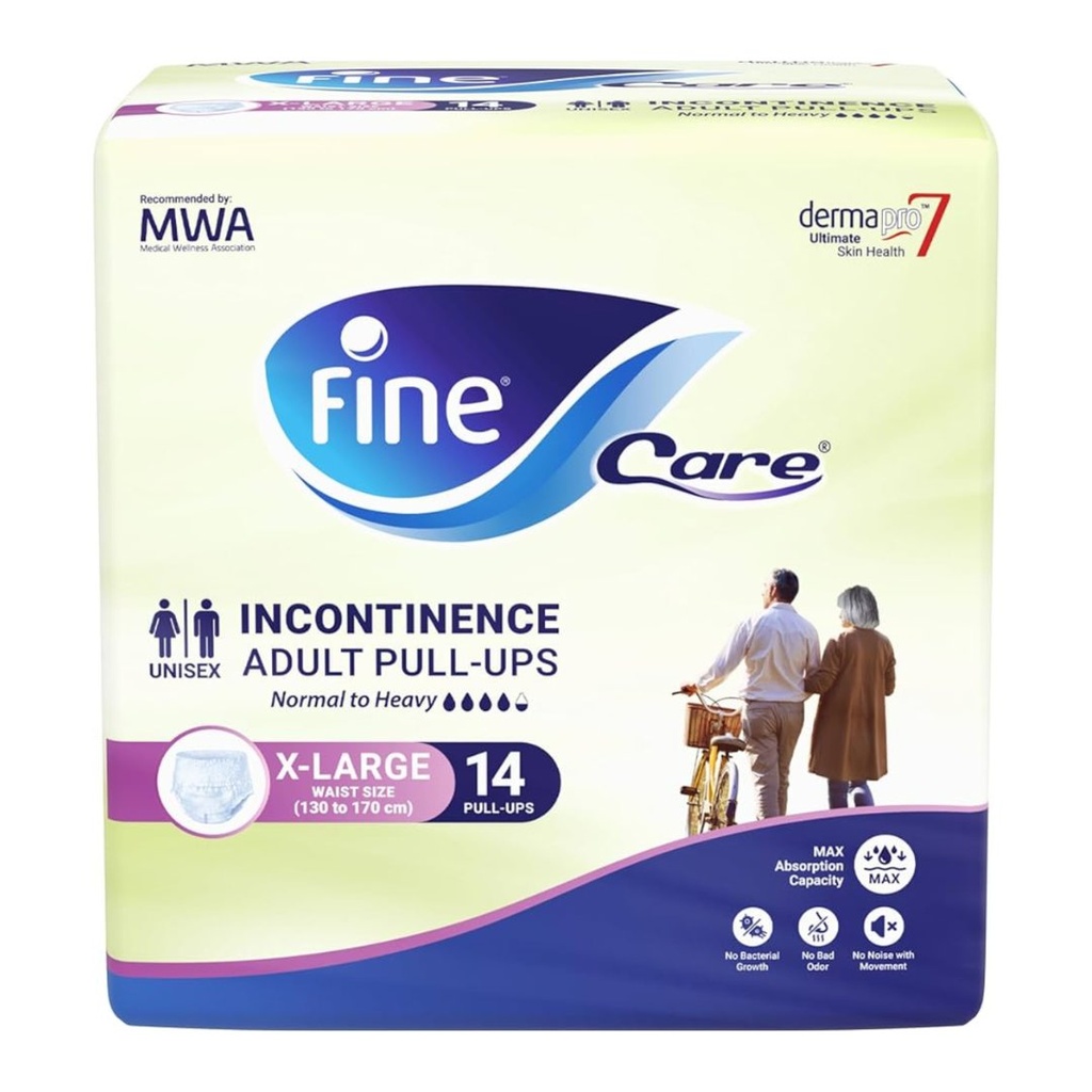 * Fine Care Adult Pull-Up Diaper X-Large, 14's