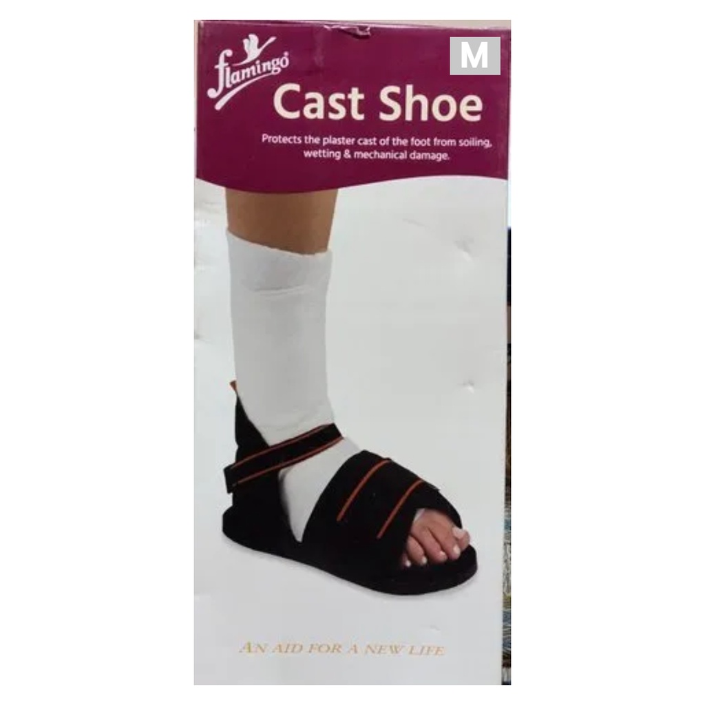 * Flamingo Cast Shoe Black/Orange M - 2146