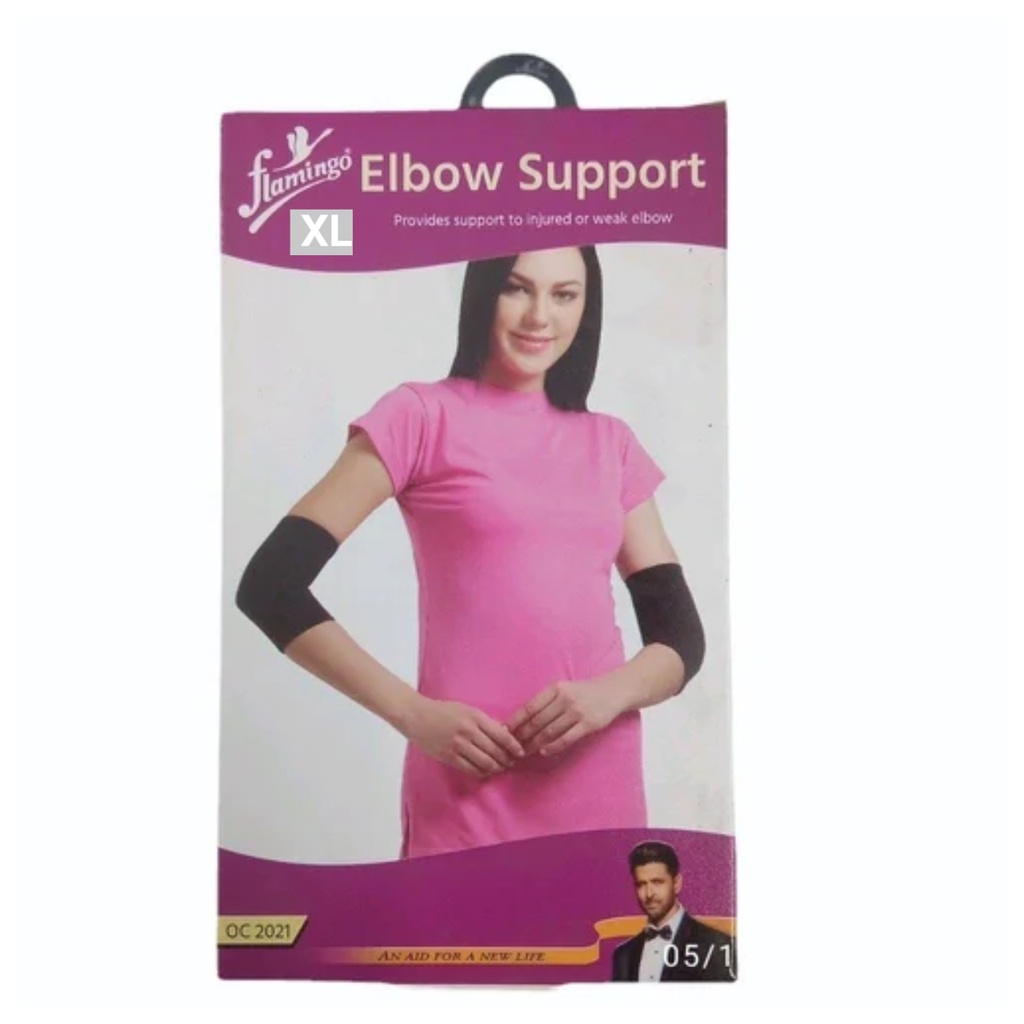 * Flamingo Elbow Support Black XL - OC2021XL