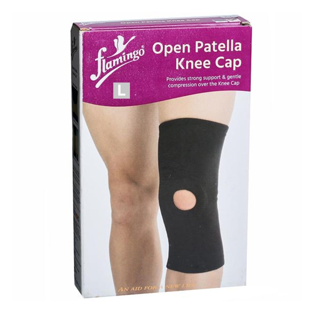 * Flamingo Open Patella Knee Cap B-XL - OC2047