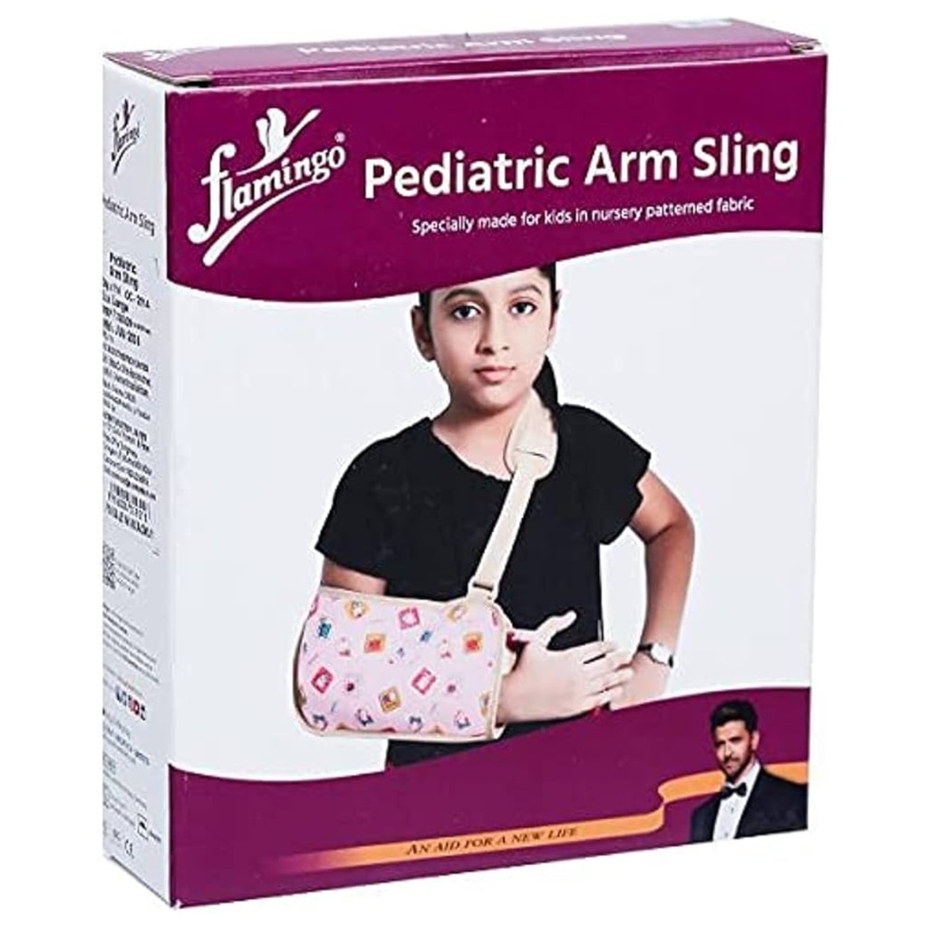 * Flamingo Pediatric Arm Sling L-Pink - OC2114
