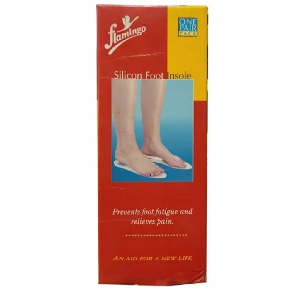 * Flamingo Silicon Foot Insole M - OC2091