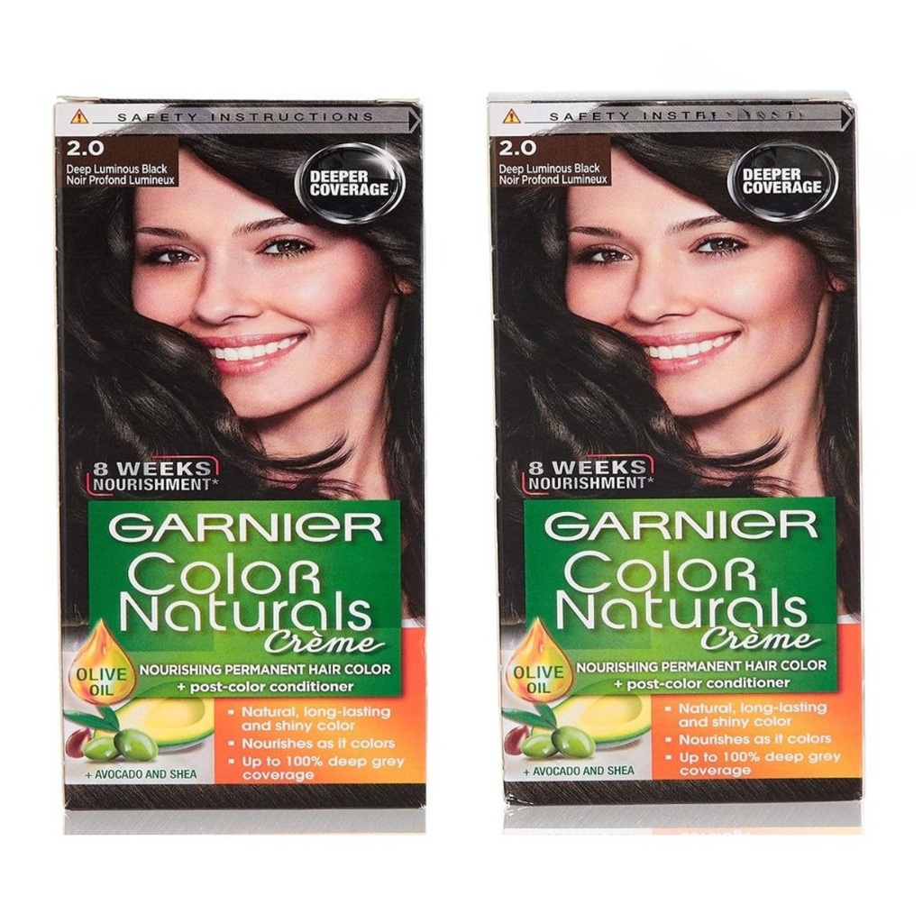 * Garnier Color Naturals 2 - Soft Black, OFFER (Twin pack 25% Off)
