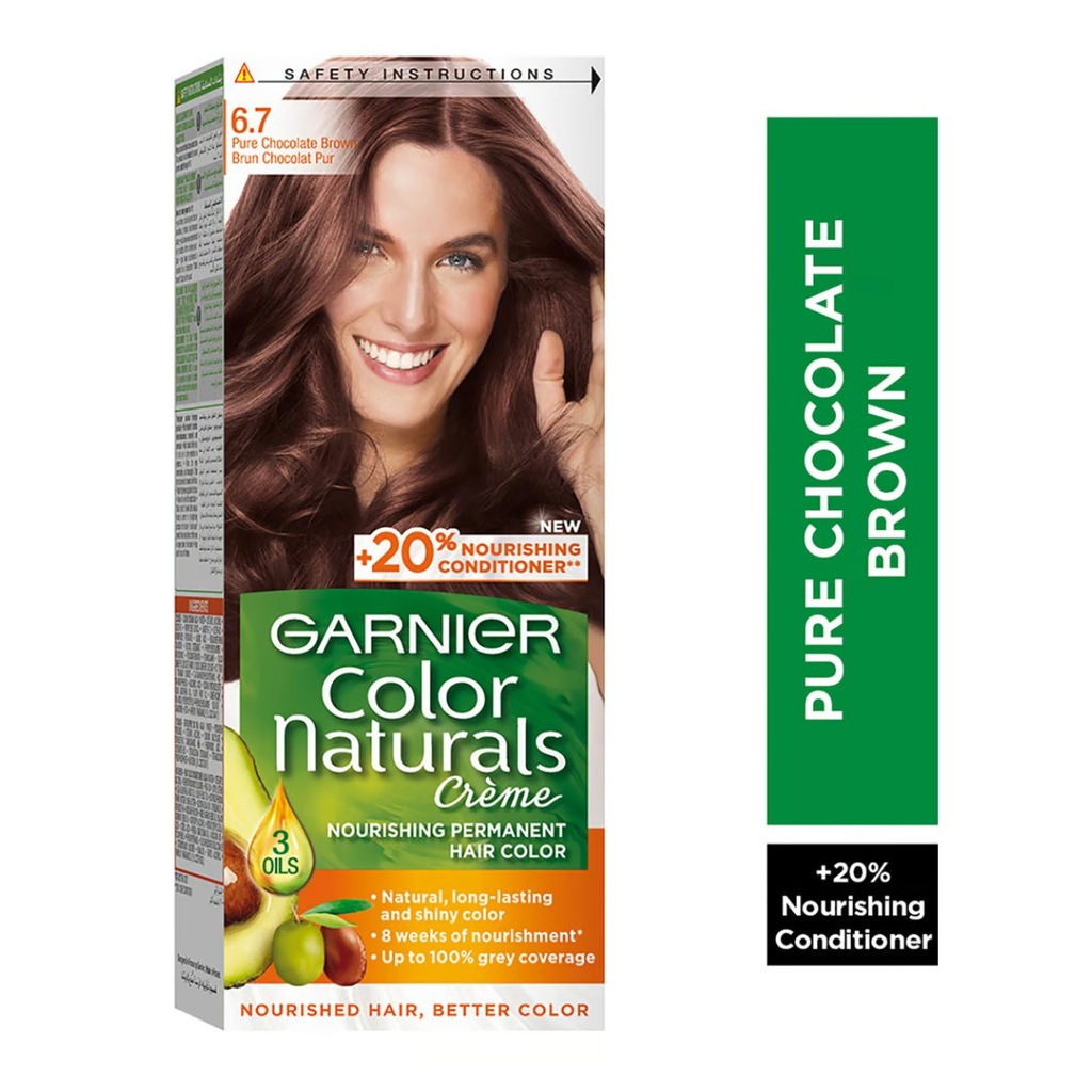 * Garnier Color Naturals 6.7 - Pure Chocolate Brown