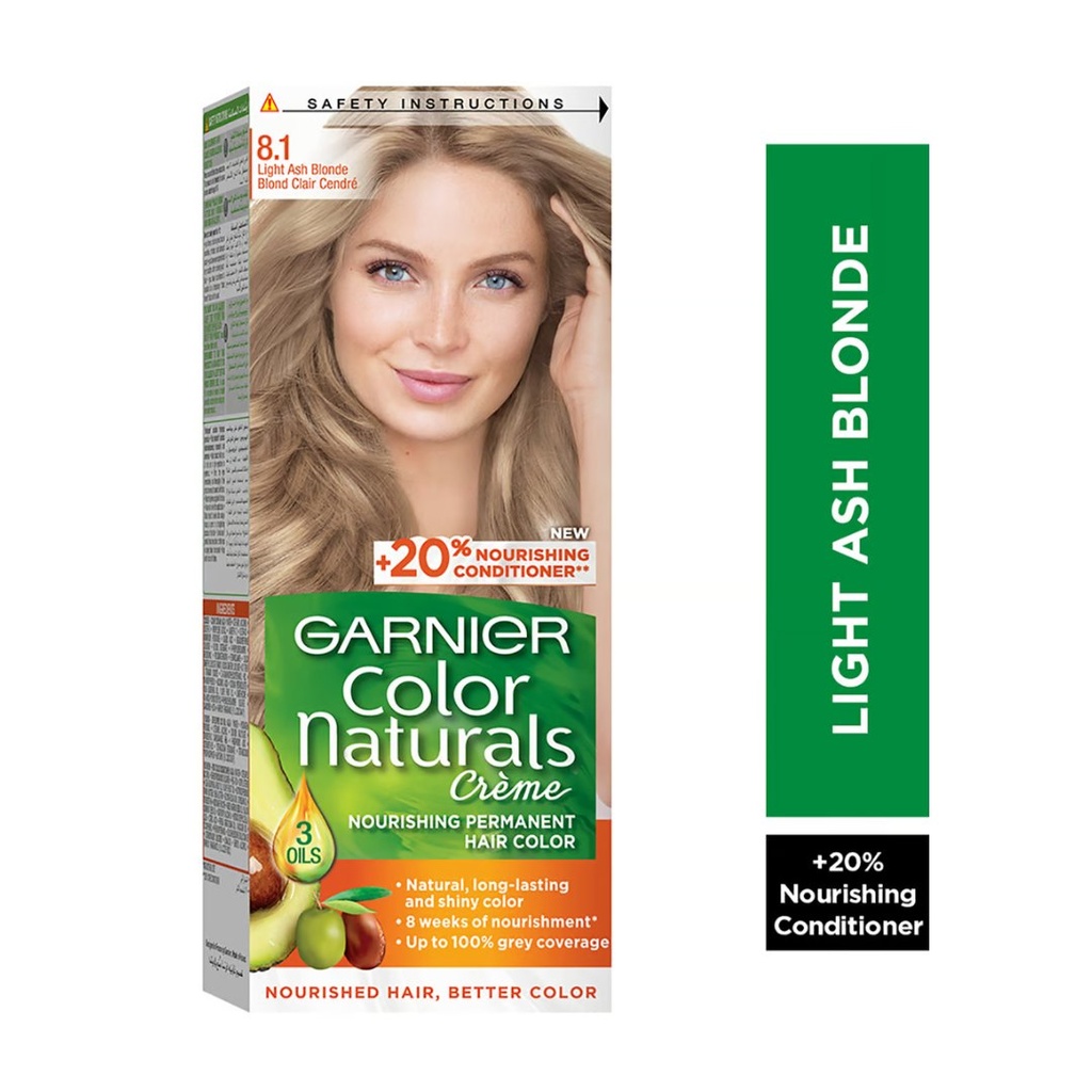 Garnier Color Naturals 8.1 - Light Ash Blonde