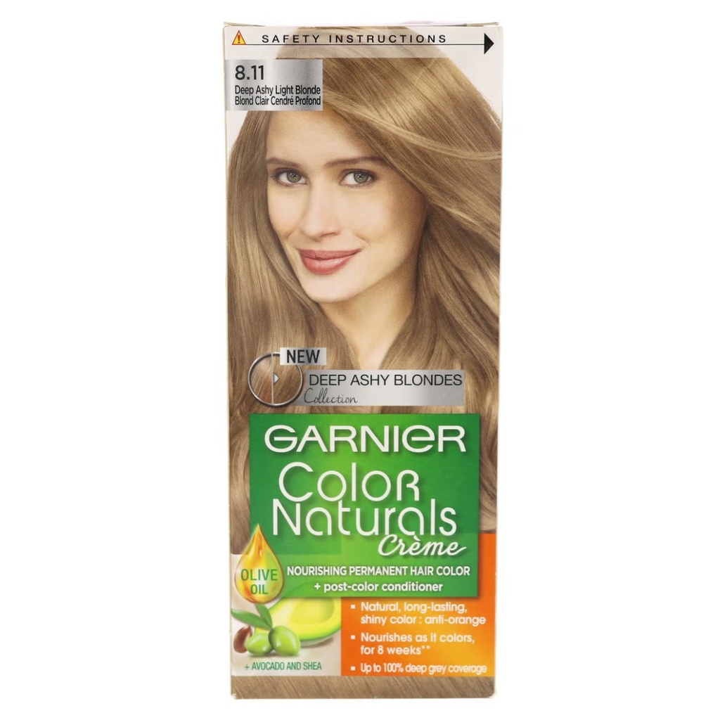 * Garnier Color Naturals 8.11 - Deep Ashy Light Blonde