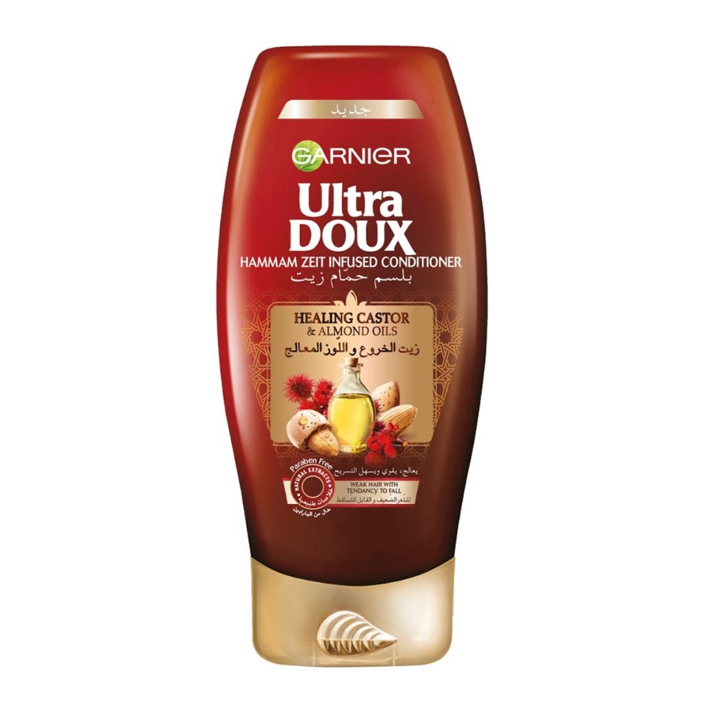 * Garnier Ultra Doux Almond & Castor Shampoo, 400ml
