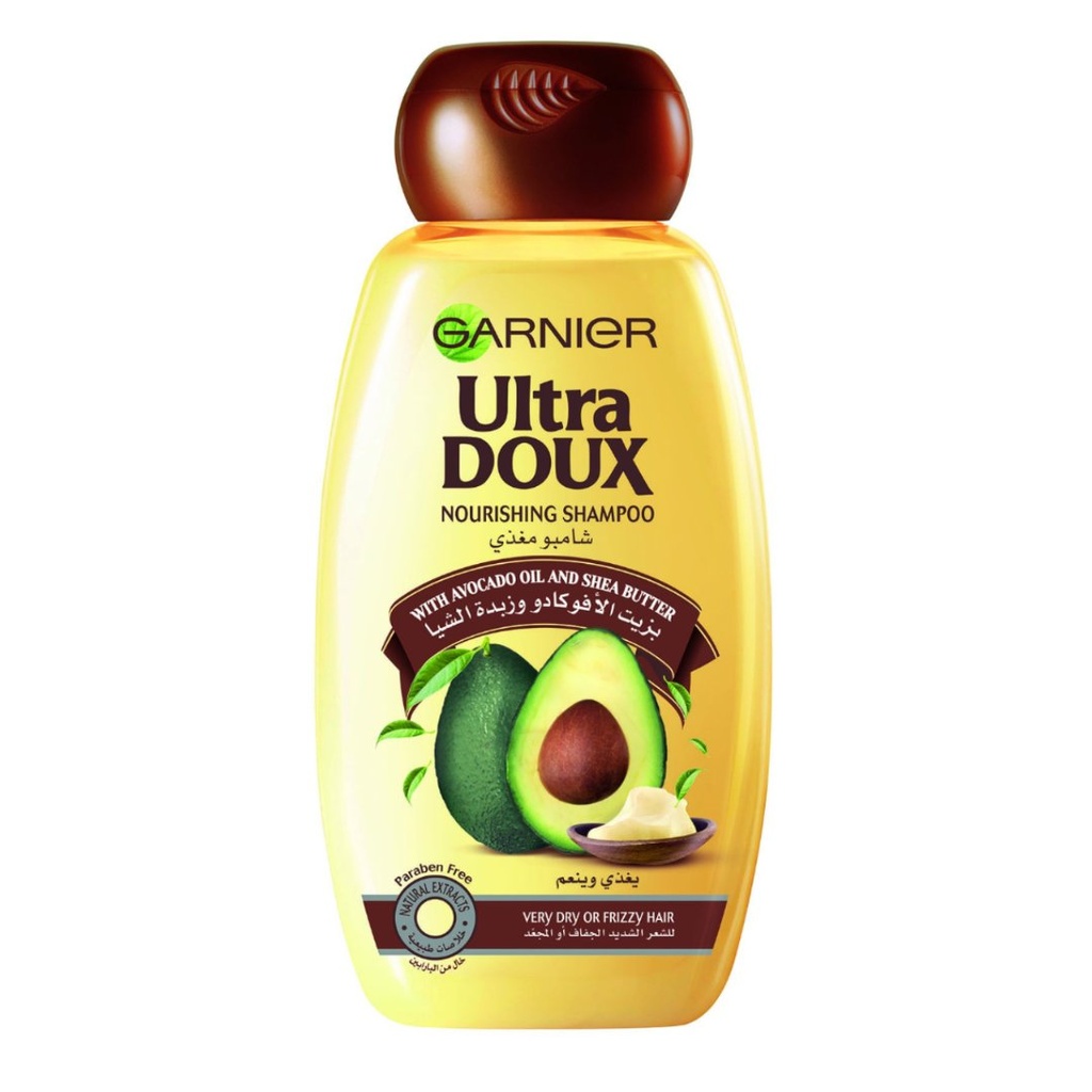 * Garnier Ultra Doux Avocado & Shea Frizzy Hair Shampoo, 400ml