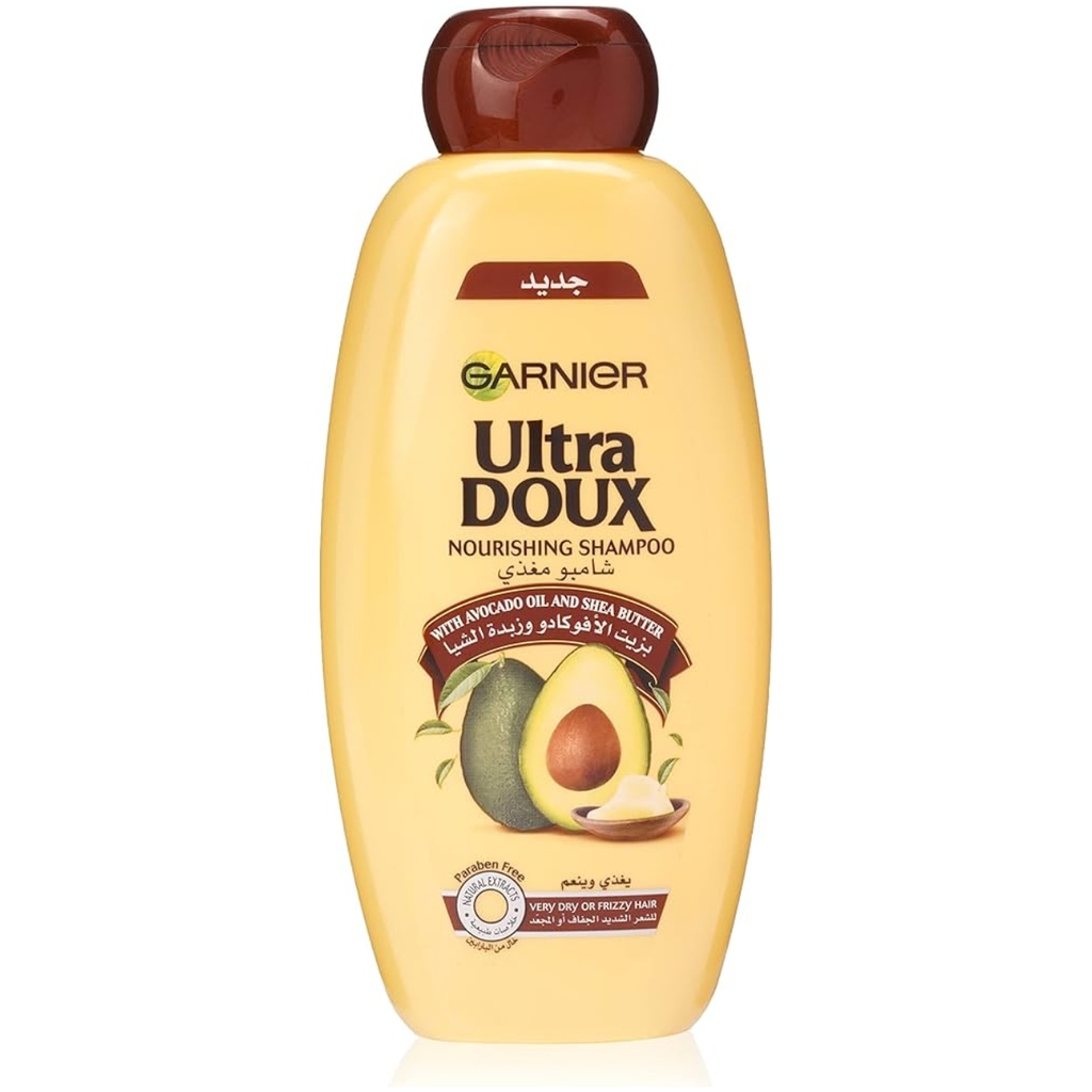 * Garnier Ultra Doux Avocado & Shea Butter Shampoo, 600ml