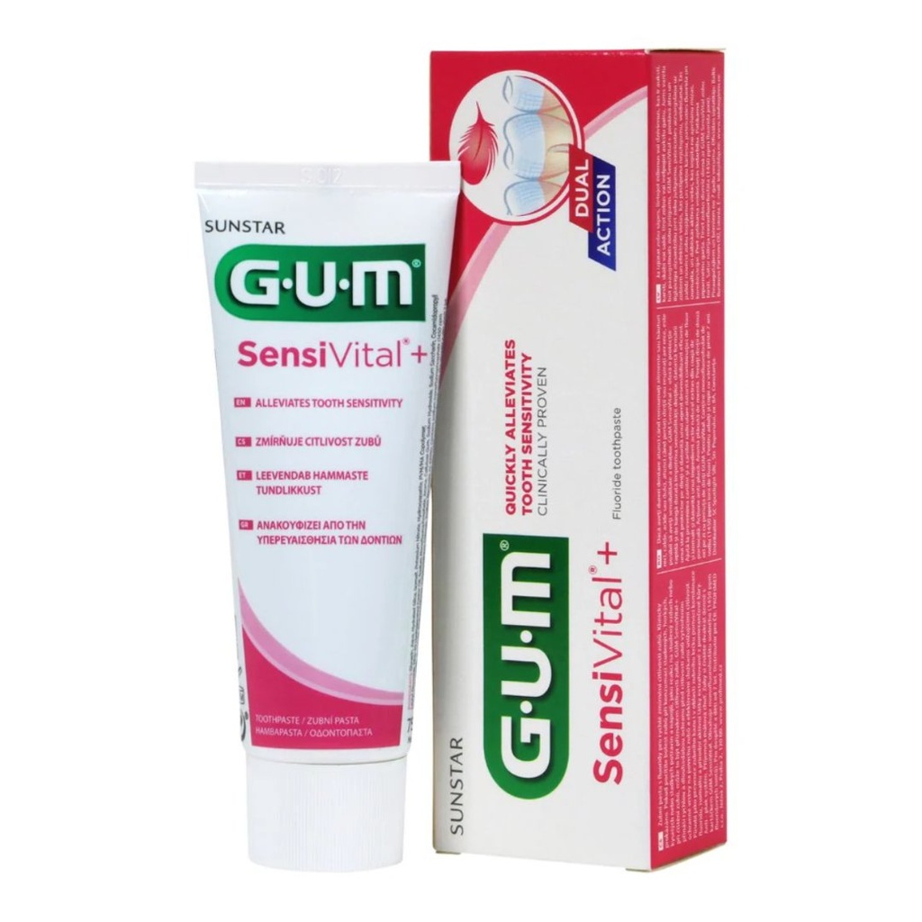 * Gum SensiVital+ Toothpaste, 75ml