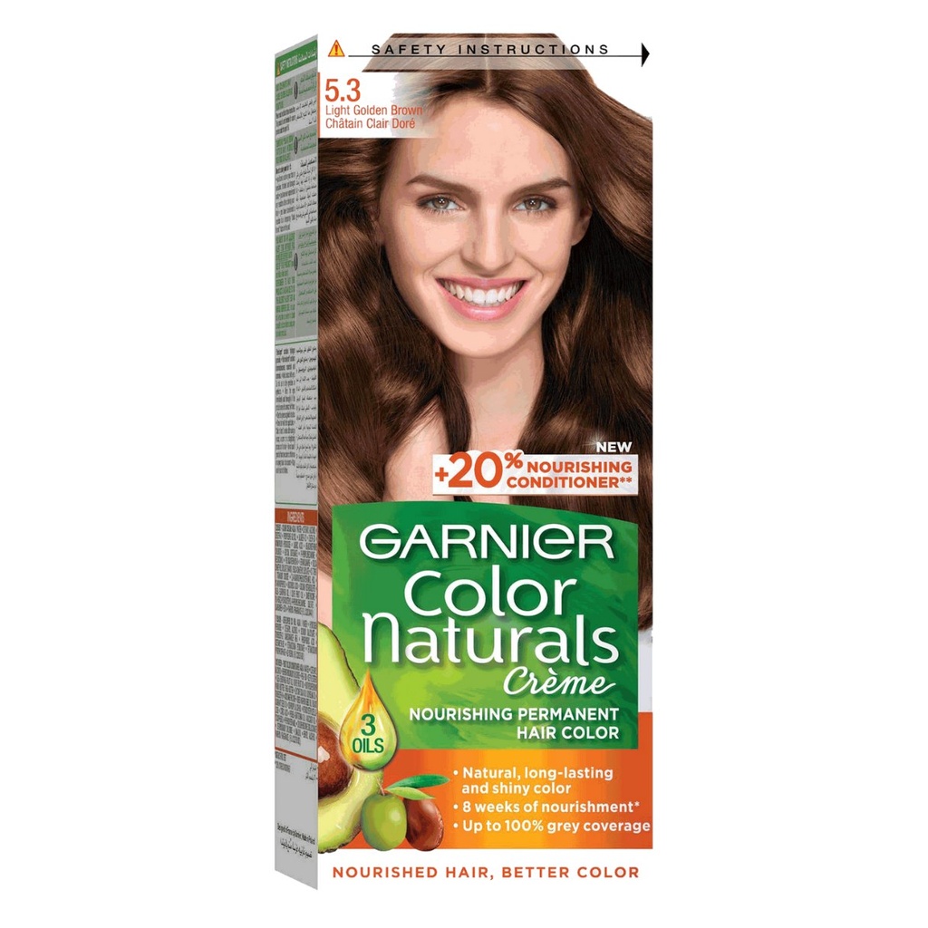 * Garnier Color Naturals 5.3 - Light Gold Brown