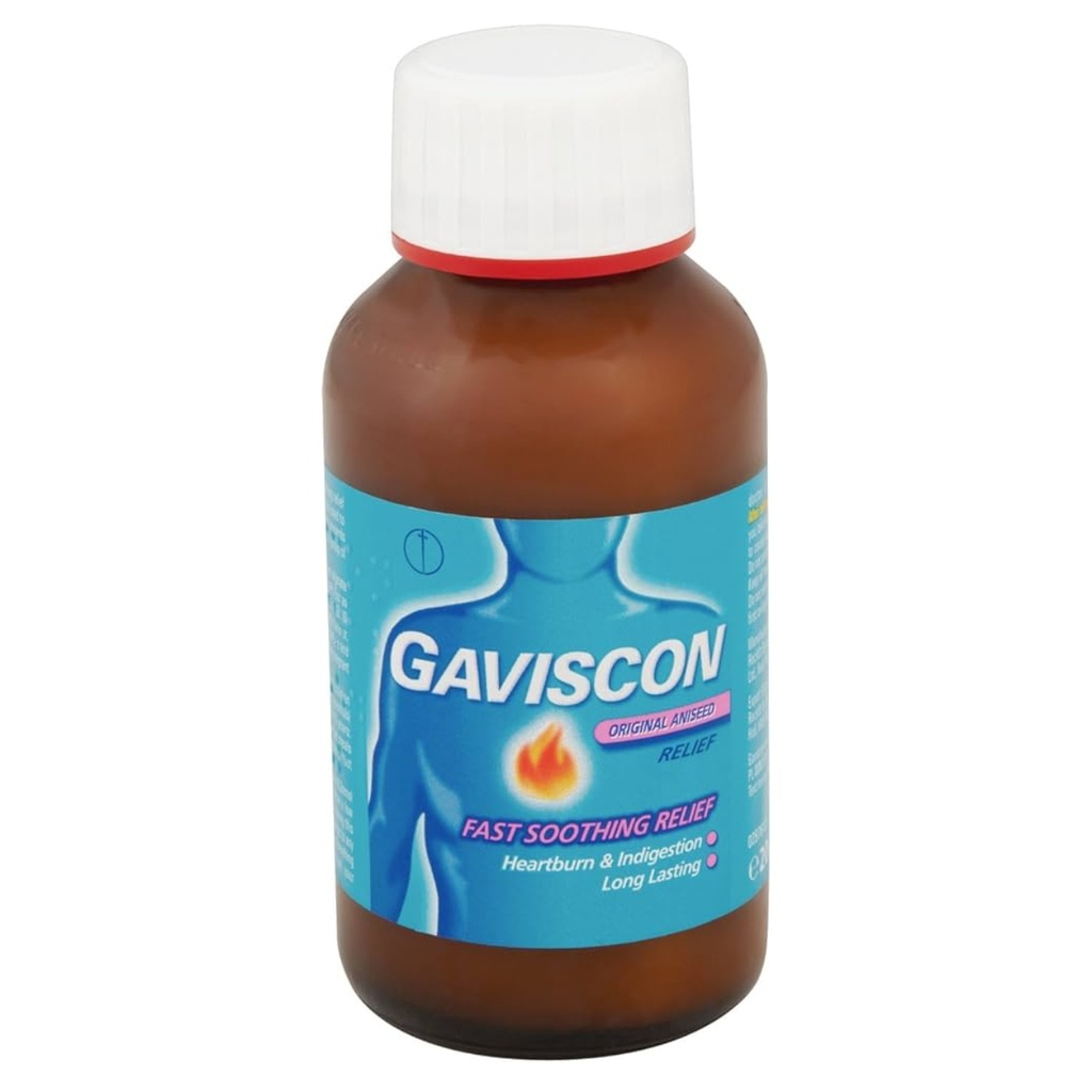 * Gaviscon Liquid Original Aniseed, 200ml