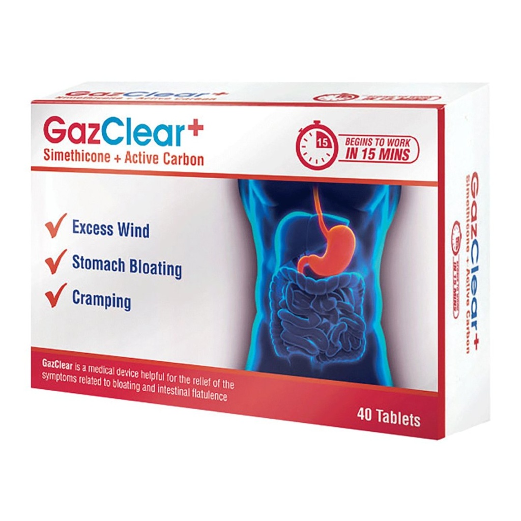 * Gazclear+ Tablets, 40's