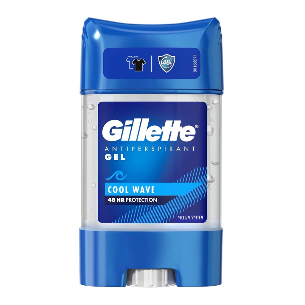 * Gillette Antiperspirant Gel Cool Wave, 70ml