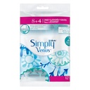 * Gillette Simply Venus2 Razor, (8+4 Free)