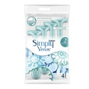 * Gillette Simply Venus2 Razor, 4's