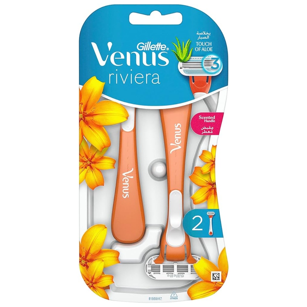* Gillette Venus Riviera Razors, 2's