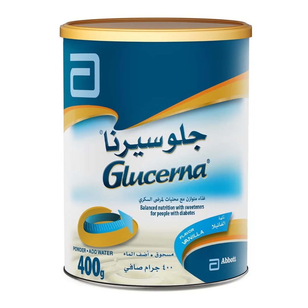 * Glucerna Diabetic Milk Powder Vanilla, 400g