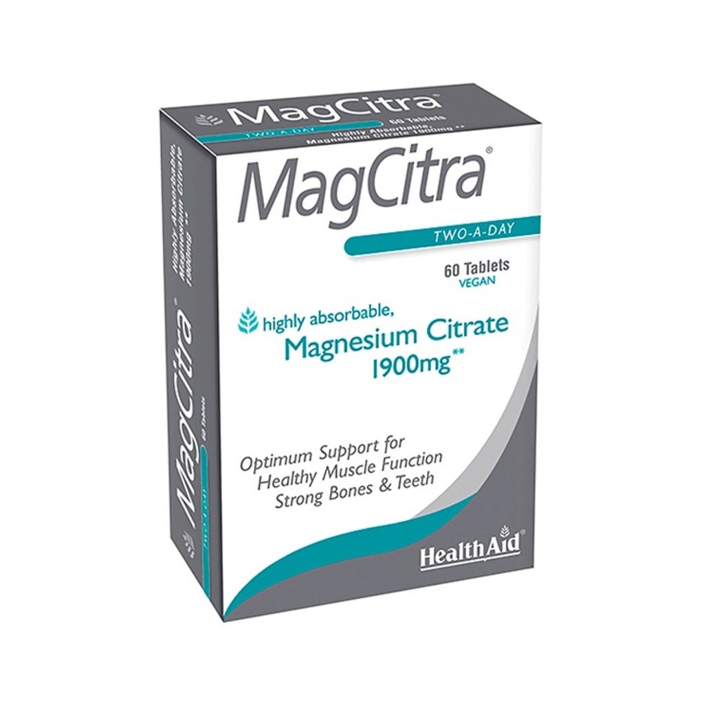* HealthAid Magnesium Citrate Tablets, 60's