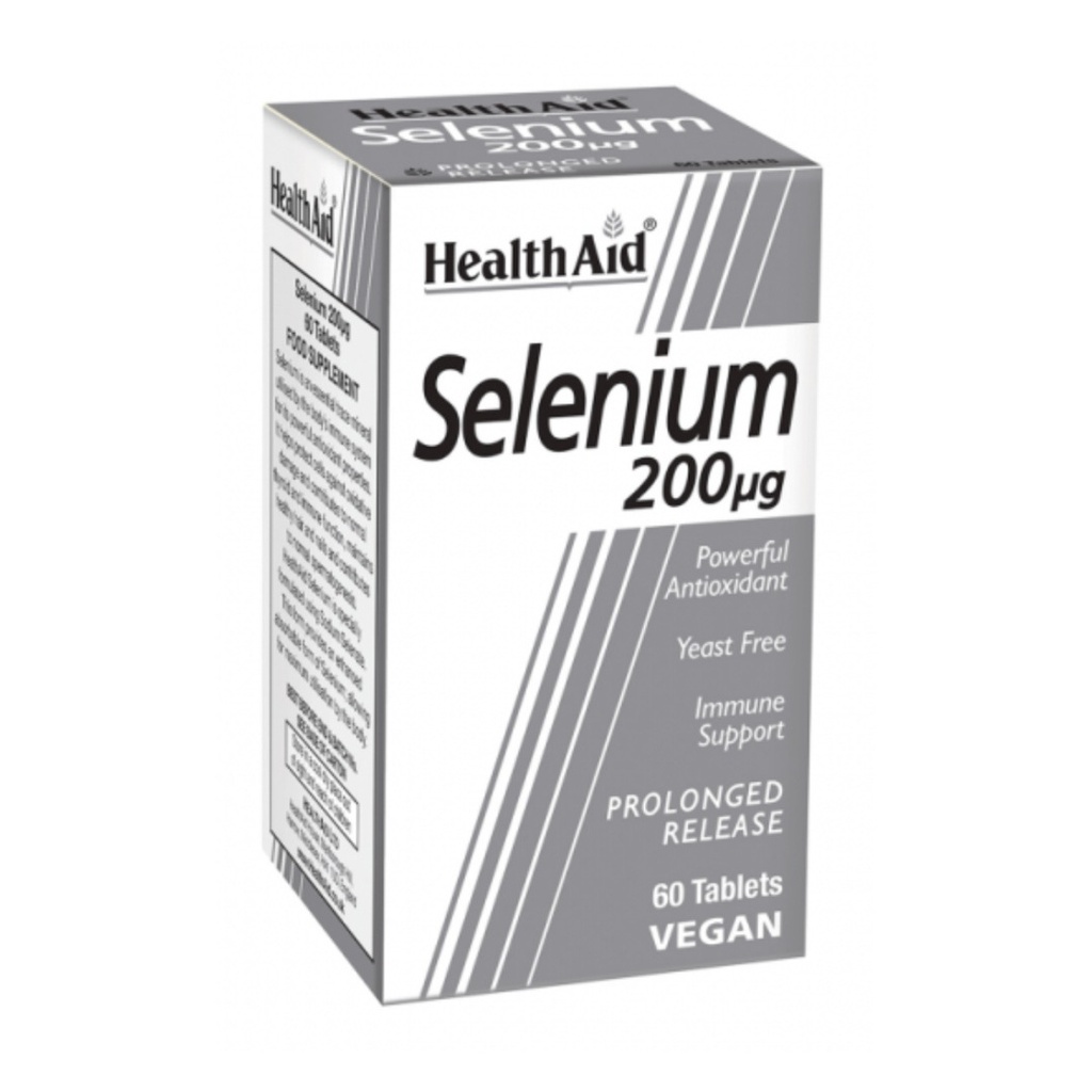 * HealthAid Selenium 200mcg Tablets, 60's