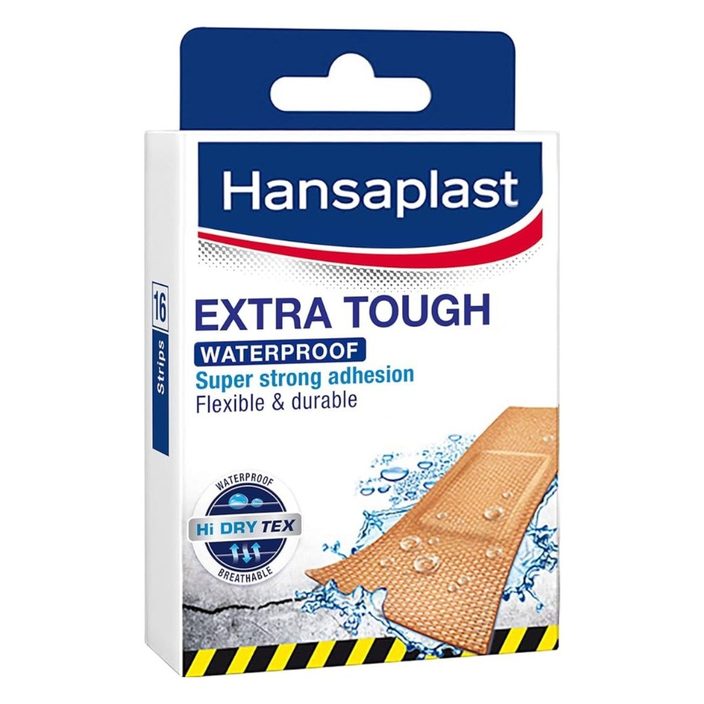 * Hansaplast Extra Tough Waterproof Strips, 16's