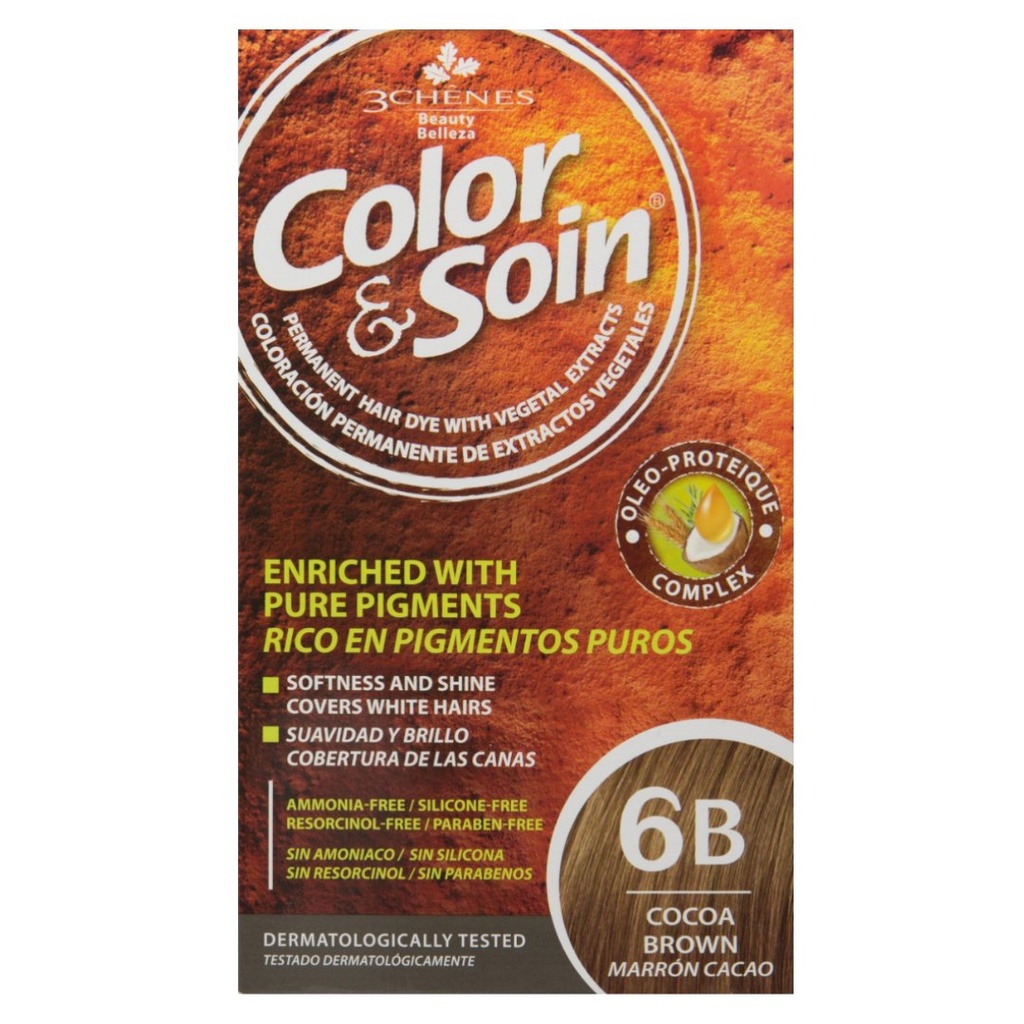 * Hair Color & Soin Cocoa Brown - 6B