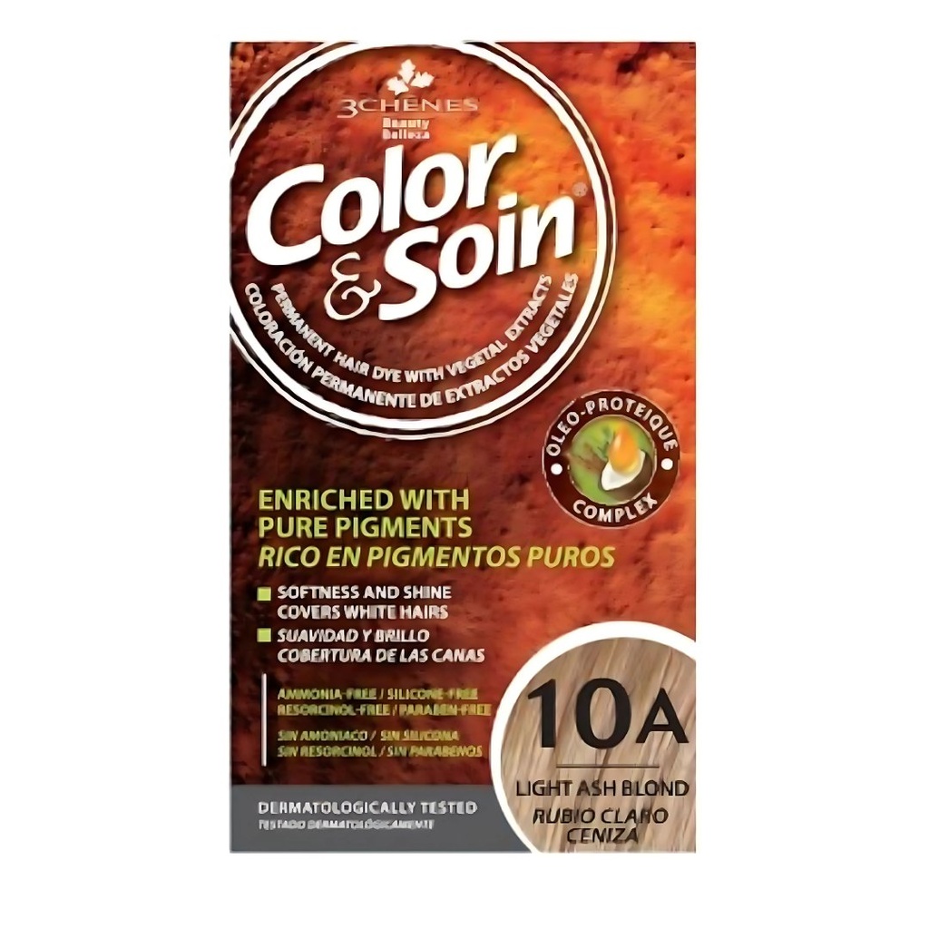 * Hair Color & Soin Light Ash Blond - 10A