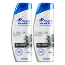 * Head & Shoulders Charcoal Detox Shampoo, 2x400ml - OFFER