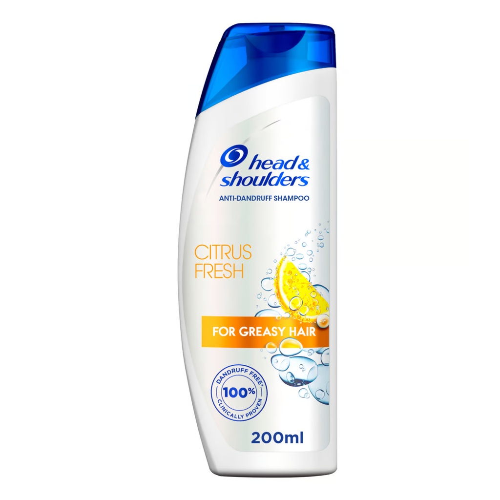 * Head & Shoulders Citrus Fresh Shampoo, 200ml