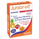 * HealthAid Junior-Vit Chewable Tablets, 30's