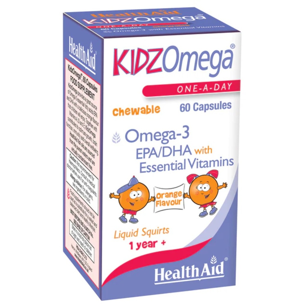 * HealthAid Kidz Omega Chewable Capsules, 60's