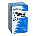 * HealthAid Vitamin D3 1000Iu Tablets, 30's