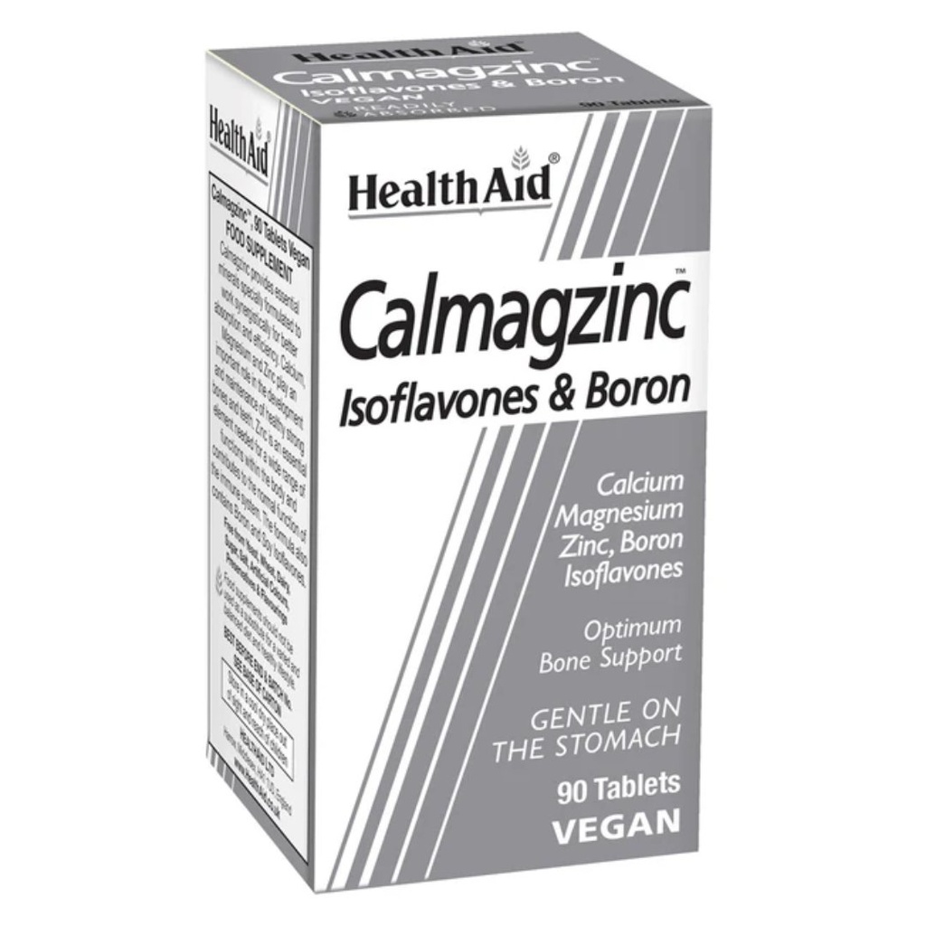 * Healthaid Calmagzinc Vegetable Tablets, 90's