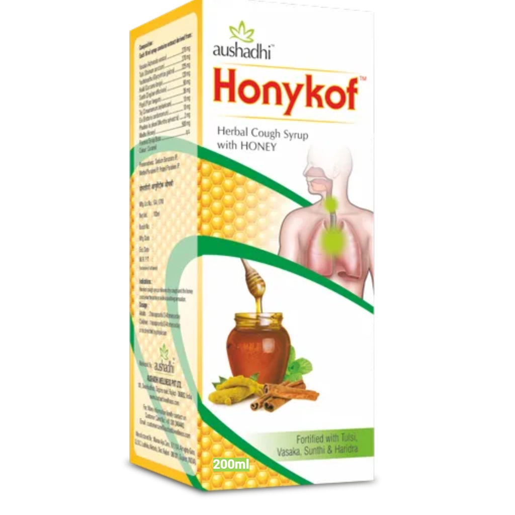 * Honykof Syrup, 200ml