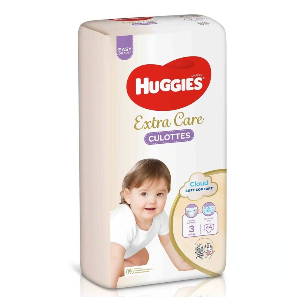 * Huggies Extra Care Pants Size 3, 44's
